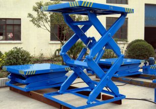 Подъёмные столы для перевозки стройматериалов